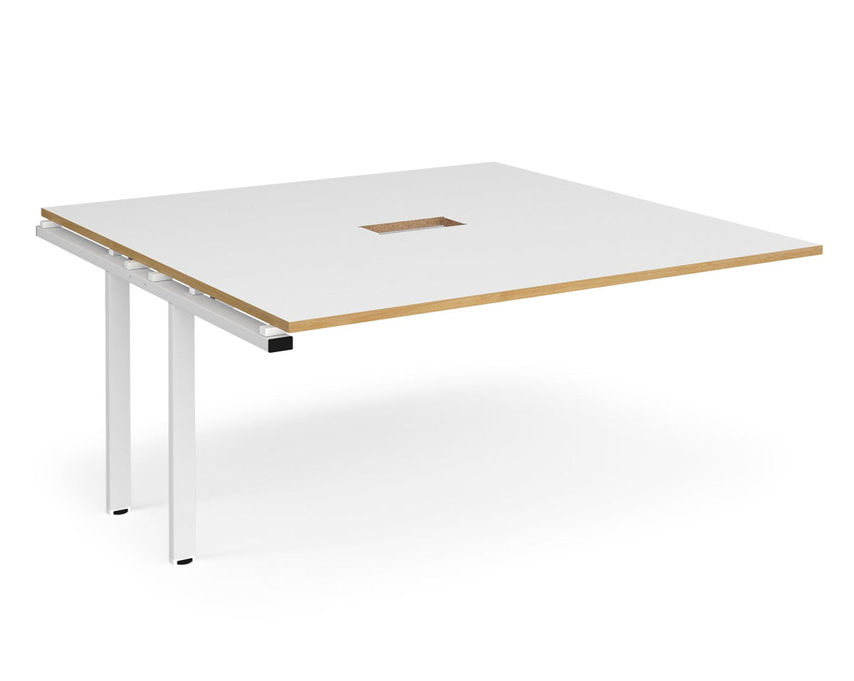 Adapt Boardroom Table Add On Unit With Central Cutout