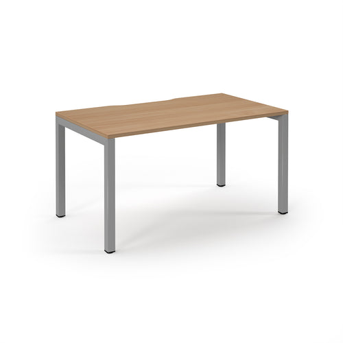 Connex Scalloped Single Desk