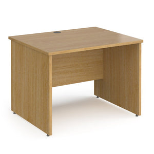 Contract 25 straight desk with panel leg