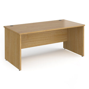 Contract 25 straight desk with panel leg