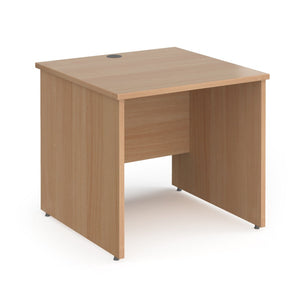 Contract 25 straight desk with panel leg