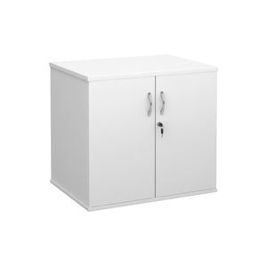 Deluxe double door desk high cupboard 600mm deep