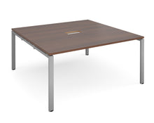 Load image into Gallery viewer, Adapt square boardroom table 1600mm x 1600mm with central cutout