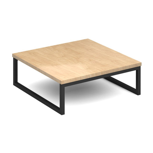 Nera square coffee table 700mm x 700mm with black frame